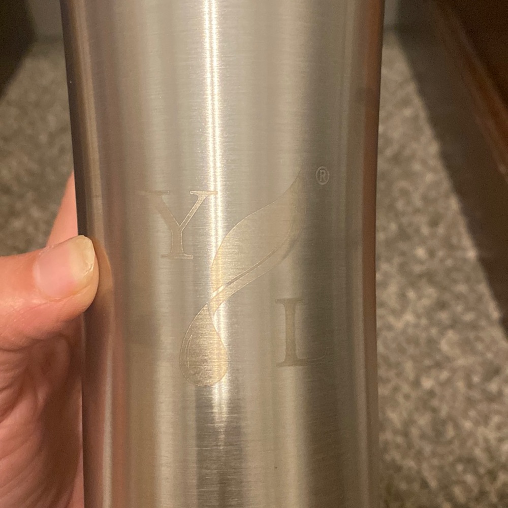 Stainless steel water bottle never used! Young living